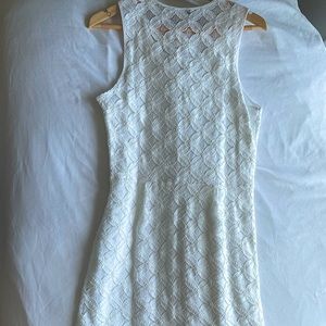 Banana Republic White lace dress